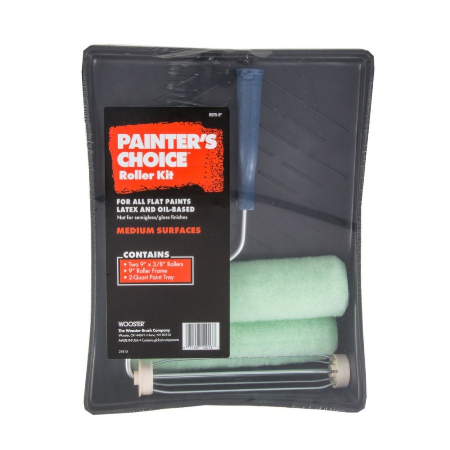 Paints & Stains * | Wooster Painter'S Choice 3/8 Inch Roller Kit, R975-9