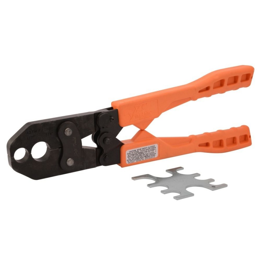 Plumbing * | Sharkbite Pex Crimp Tool 1/2 In -3/4 In, 23251