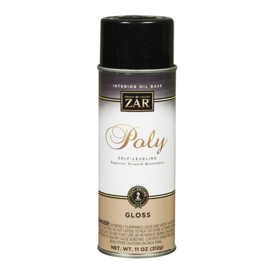 Paints & Stains * | Zar Interiro Oil Base Polyurethane Spray, Gloss, 32807, 11 Oz