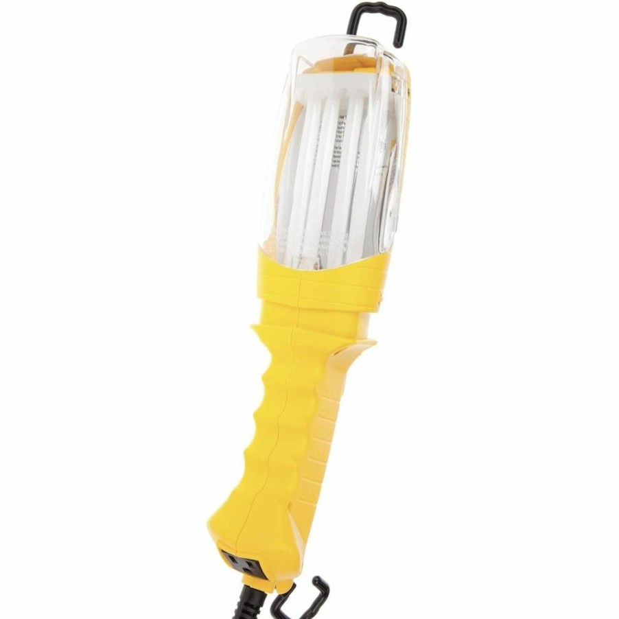 Paints & Stains * | Bayco 26W Fluorescent Work Light W/ Single Outlet, Sl-908