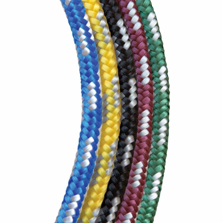 Hardware * | Koch Industries Polypropylene Diamond Braid Rope, #12 3/8 X 50 Ft, Assorted Colors, 5171224