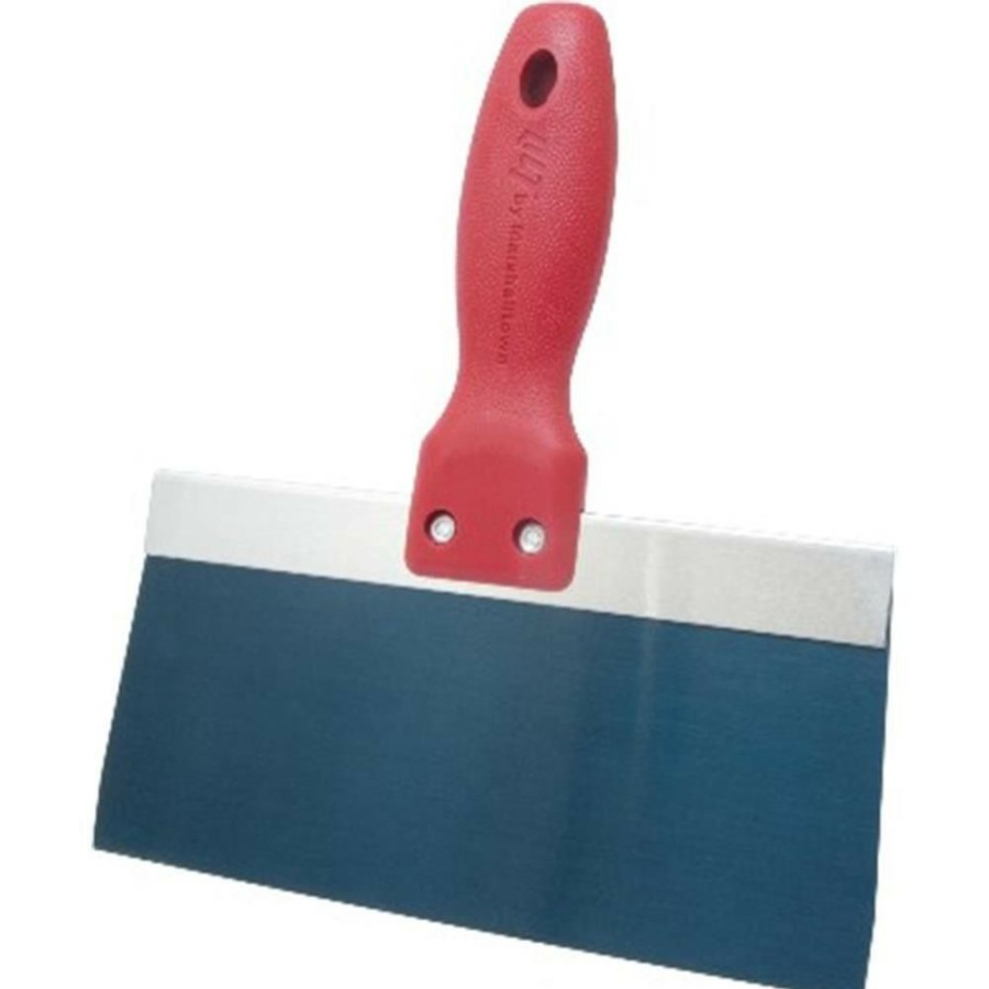 Plumbing * | Qlt Blue Steel Taping Knife, 8 In, Plastic Handle, Bstk8P