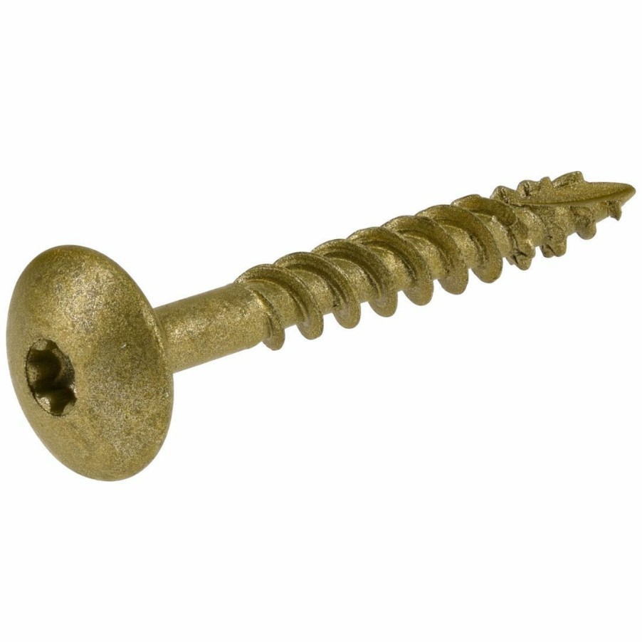 Hardware * | Power Pro 1 / 4 In D Star Drive Construction Lag Screws, 47867, 2 In