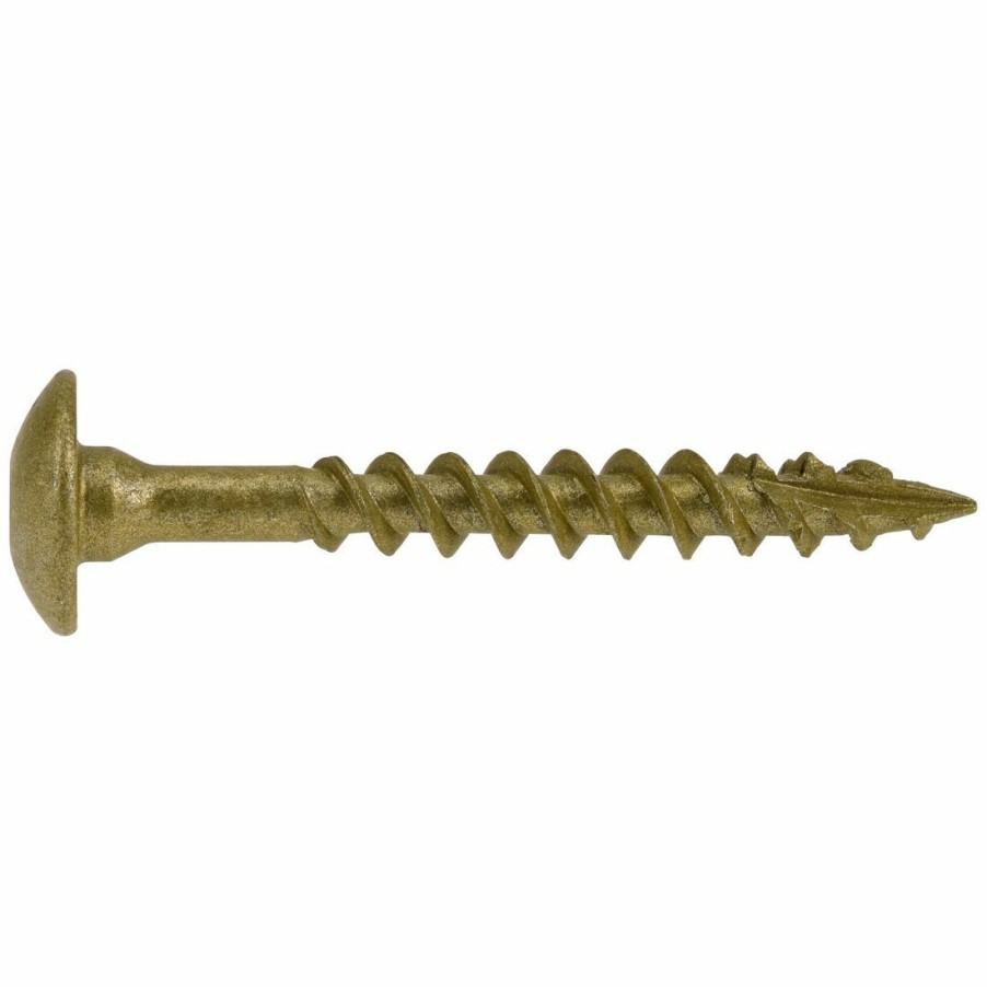 Hardware * | Power Pro 1 / 4 In D Star Drive Construction Lag Screws, 47867, 2 In