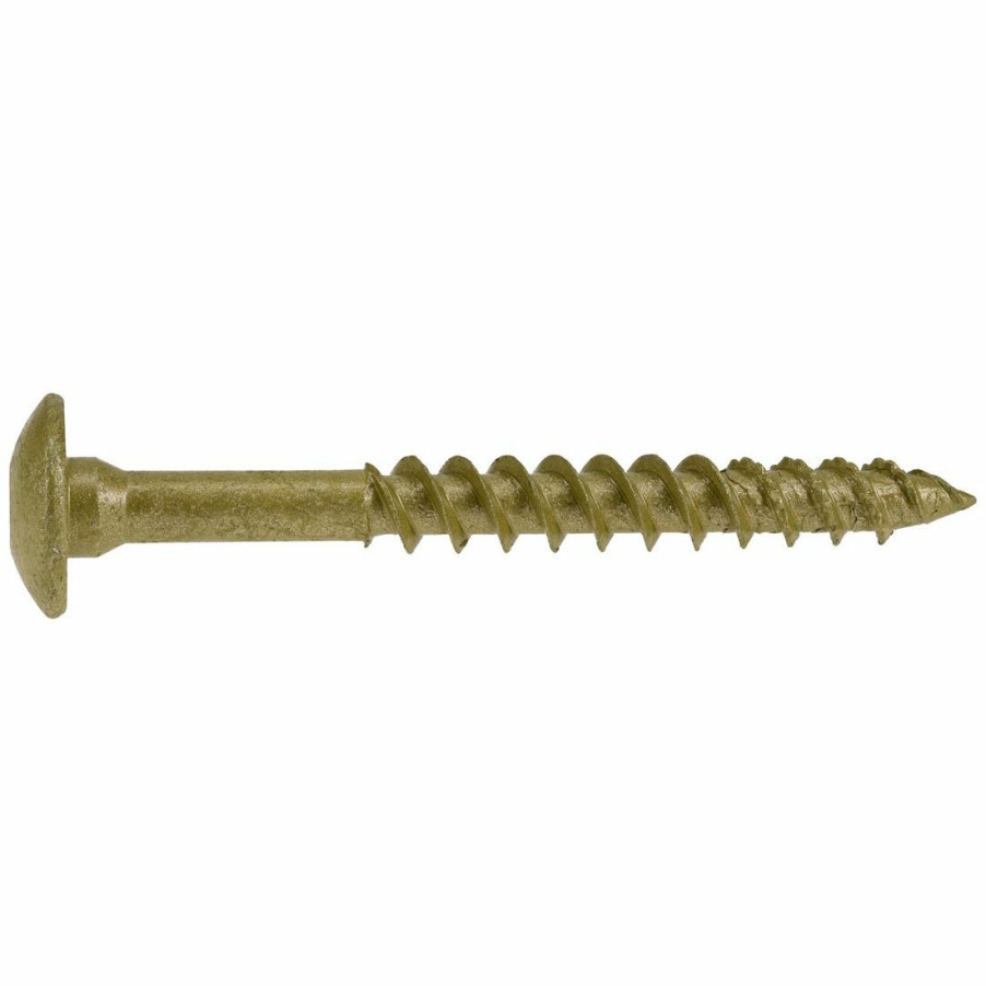 Hardware * | Power Pro 5 / 16 In D Star Drive Construction Lag Screws, 47869, 3 In