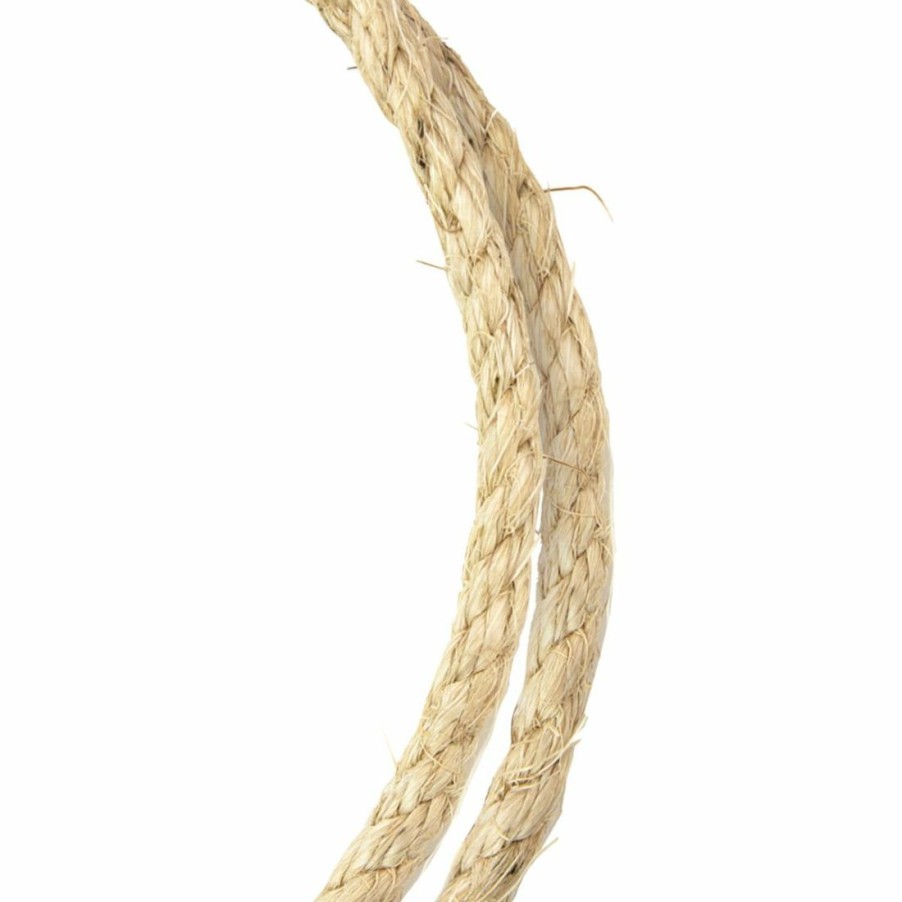 Hardware * | Koch Industries Sisal Twisted Rope, Natural, 1/4 X 100 Ft Ct, 5300836