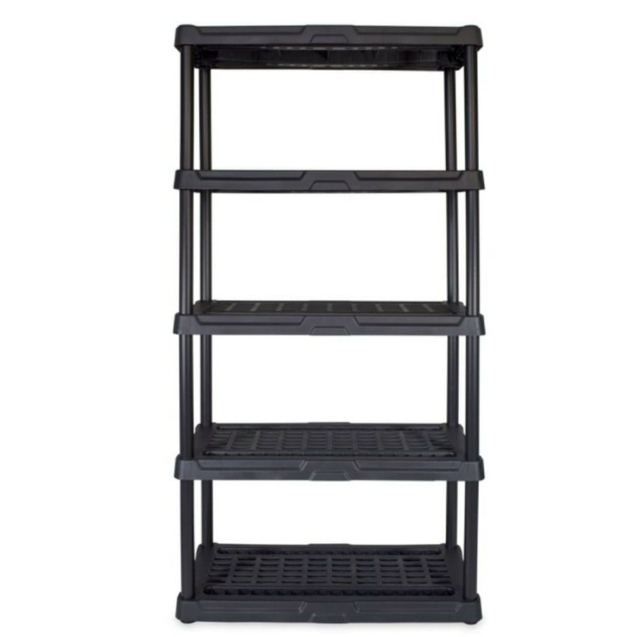 Hardware * | Tough Box Heavy Duty 5 Tier Ventilated Shelf