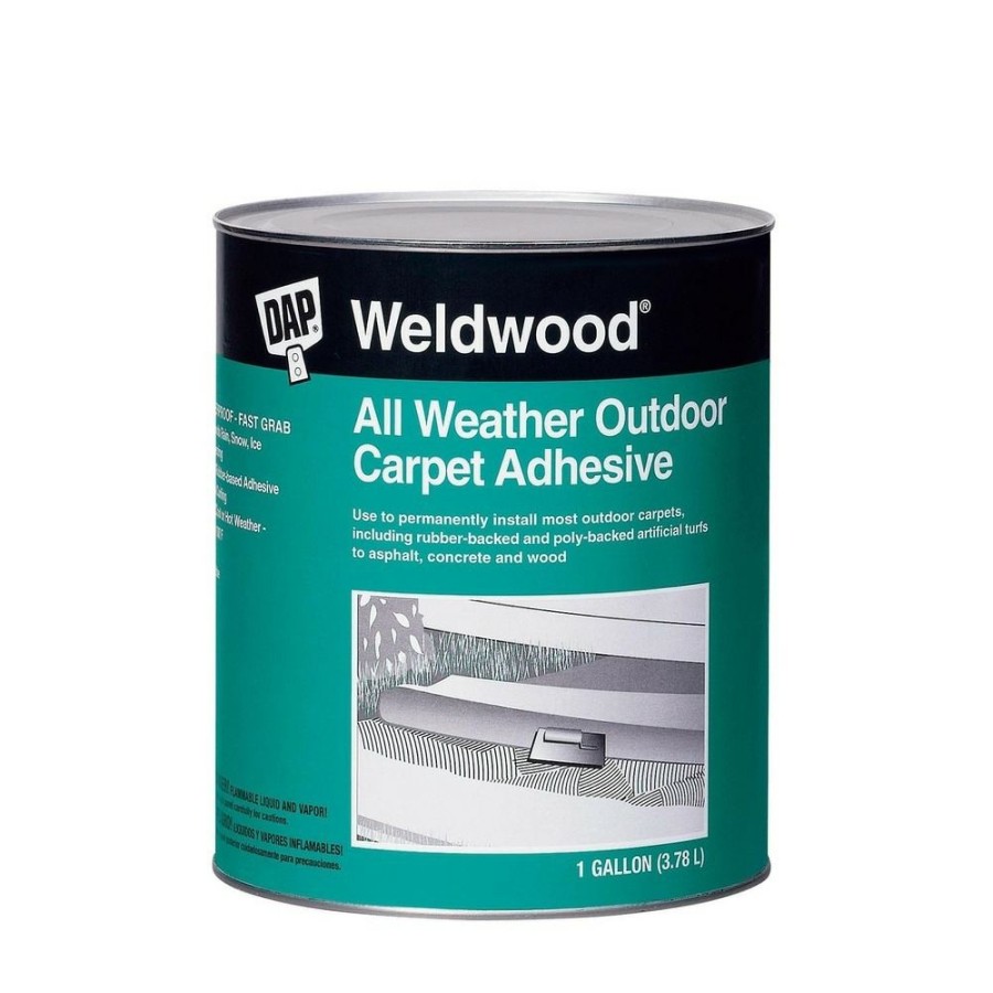 Tape & Adhesive * | Dap Weldwood All Weather Outdoor Carpet Adhesive, 7079800443, 1 Gallon