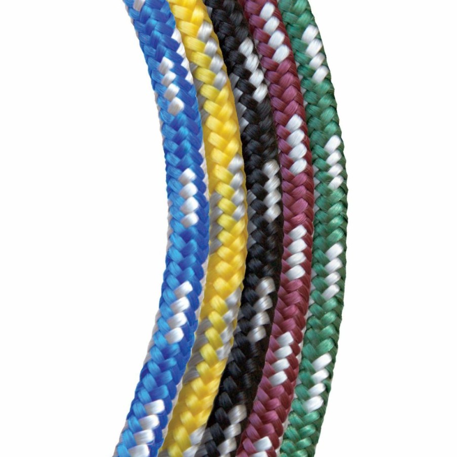 Hardware * | Koch Industries Polypropylene Diamond Braid Rope, #20 5/8 X 100 Ft, Assorted Colors, 5172045