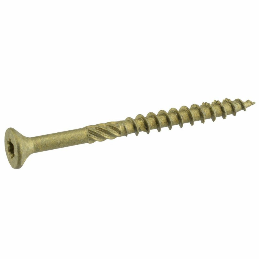 Hardware * | Power Pro Premium Exterior Wood Screws, Star Drive, 75-Pack, 42478, #8 X 1-3/4 In