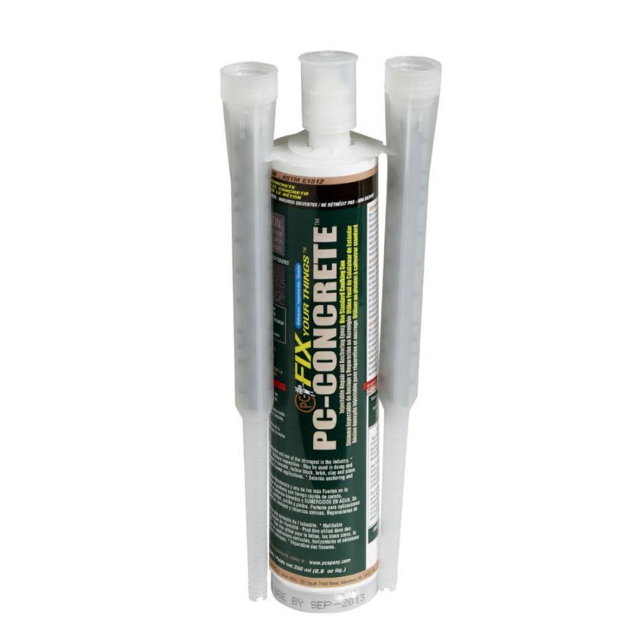 Tape & Adhesive * | Pc Products Anchoring & Crack Filling Epoxy, Grey, 072561, 250 Ml