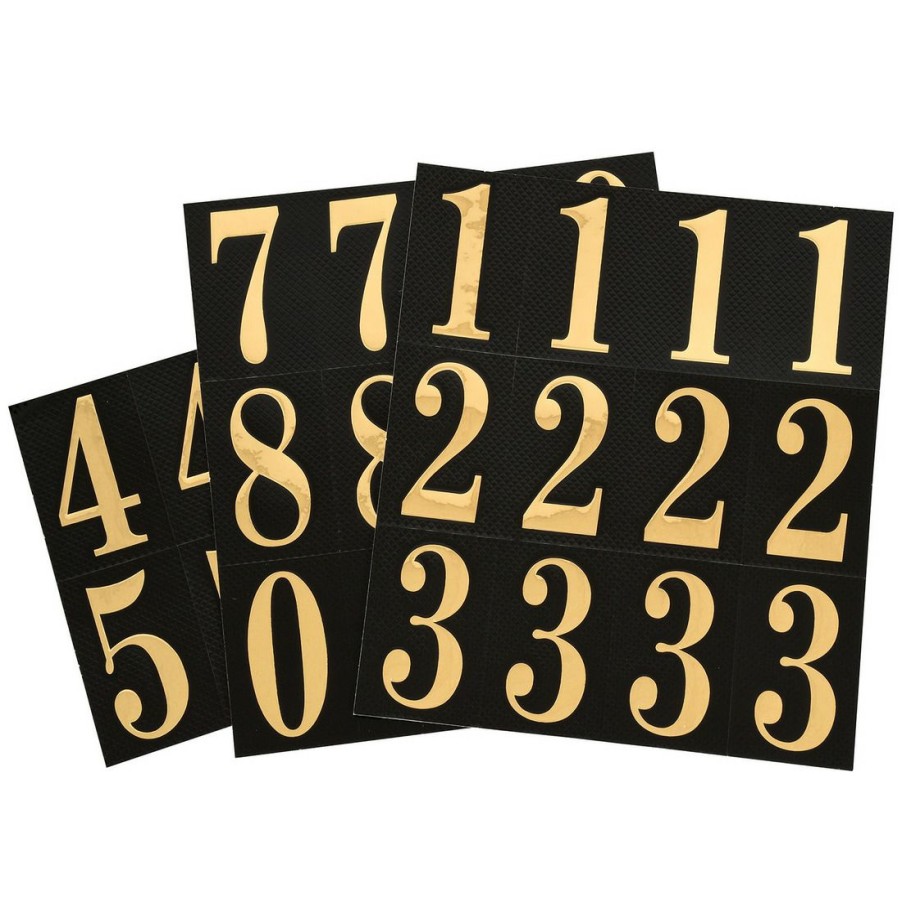 Hardware * | Hillman Square Cut Self Adhesive Numbers, 842270, 2 In