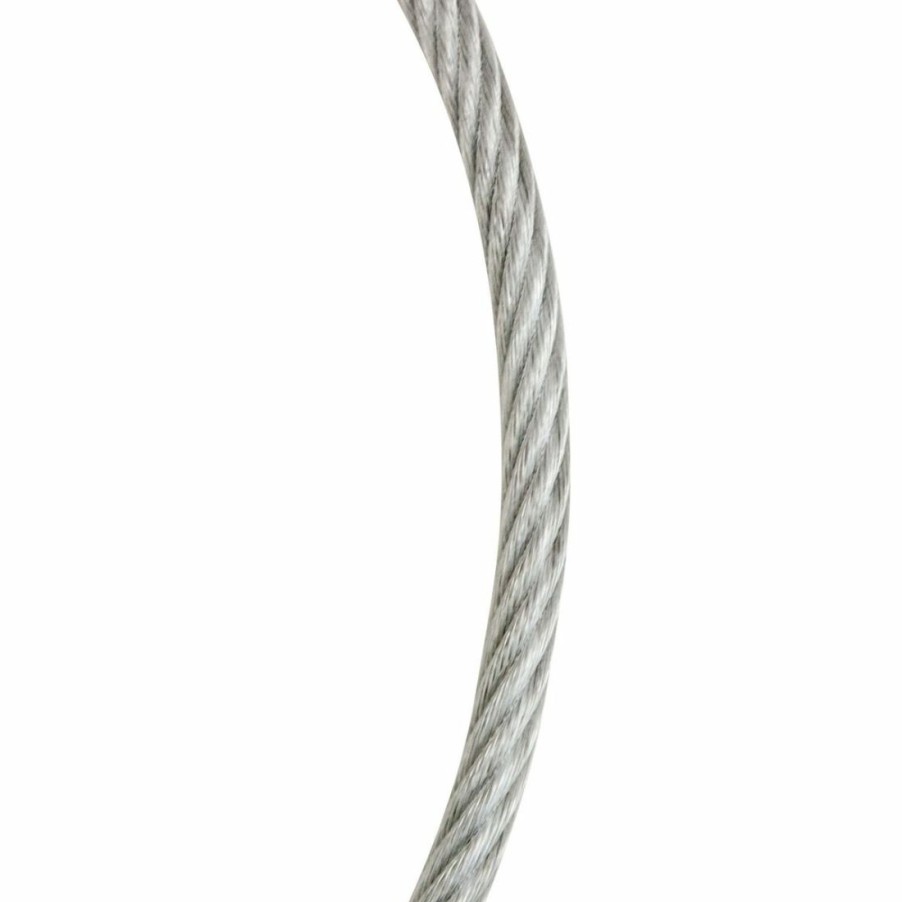 Hardware * | Koch Industries Cable Clear Vinyl Coated, Stainless Steel, 7 19 1/4 5/16 In, 010221, Bulk Price Per Foot