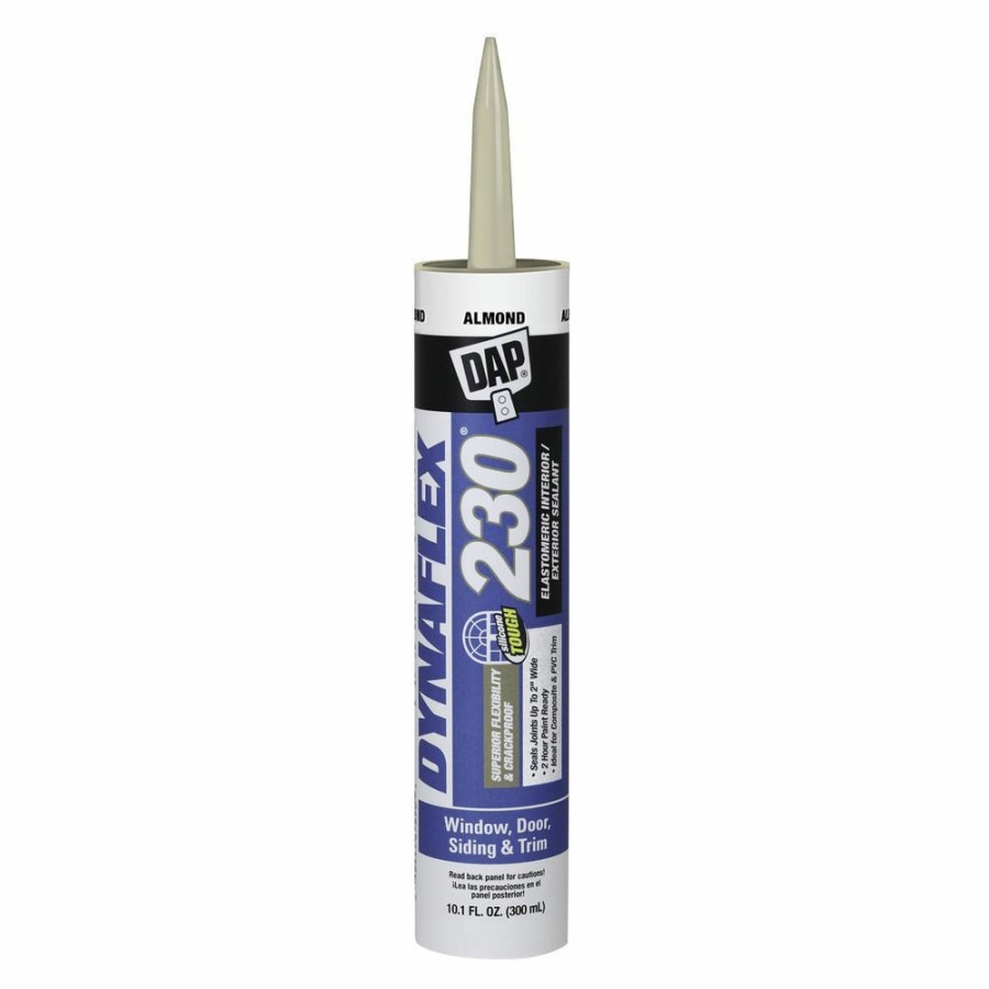 Tape & Adhesive * | Dap Dynaflex 230 Premium Elastomeric Sealant, 7079818288, Almond, 10.1 Oz