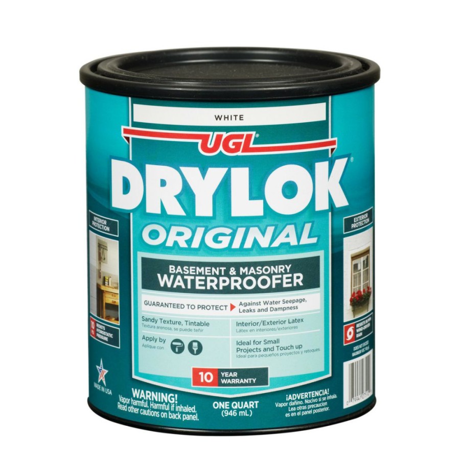 Paints & Stains * | Drylok Latex Base Waterproofer, 27512, White, 1 Quart