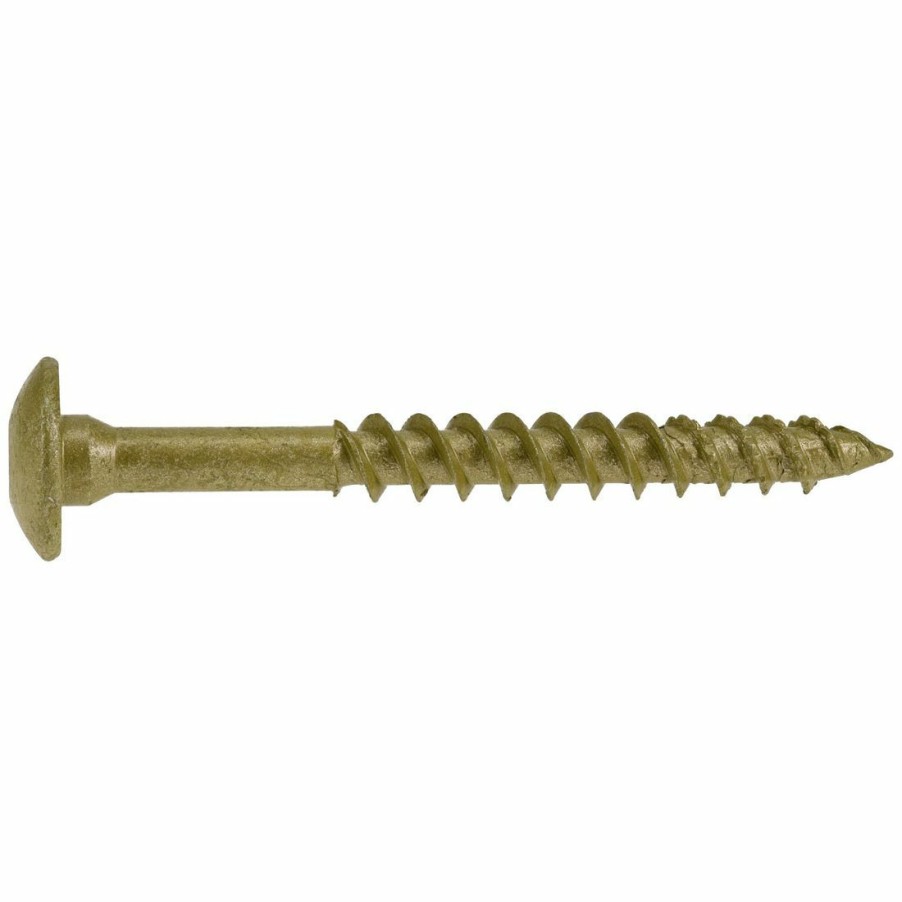 Hardware * | Power Pro 5 / 16 In D Star Drive Construction Lag Screws, 47868, 2-1/2 In