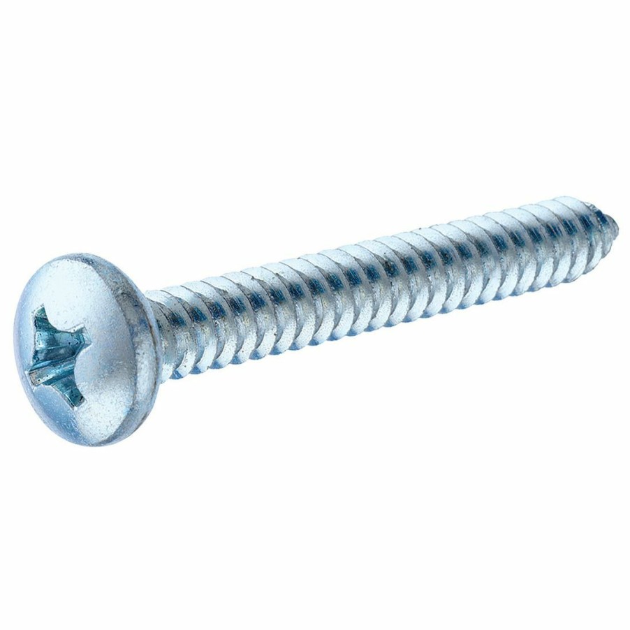 Hardware * | Hillman Zinc Pan Head Phillips Sheet Metal Screws, 75-Pack, 41084, #12 X 3/4 In