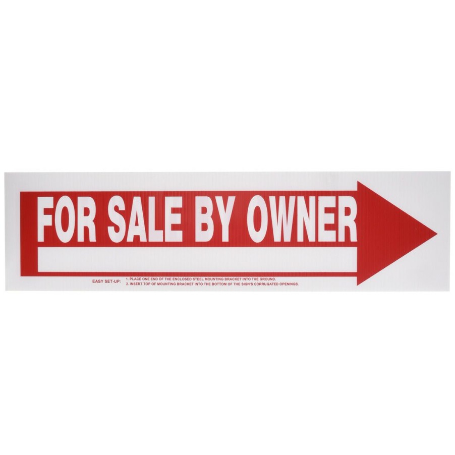 Hardware * | Hillman For Sale By Owner Sign, 844383, 9 In X 24 In