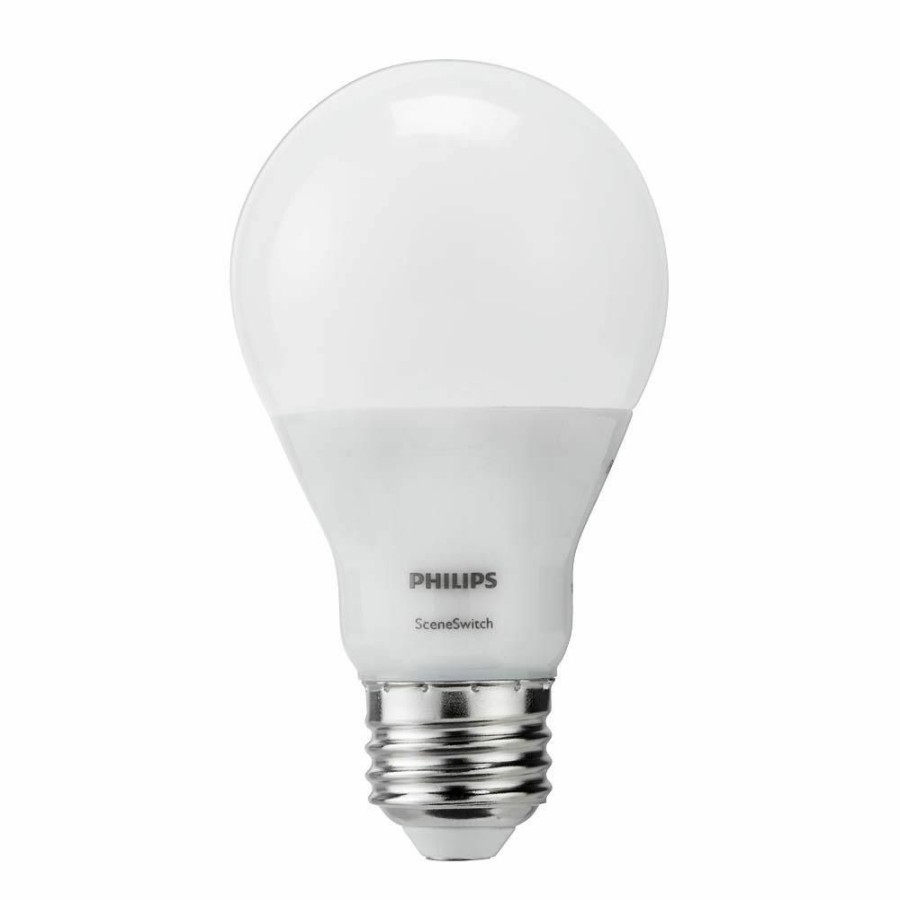 Paints & Stains * | Philips Led Bulb, Dimmable, 6 Watt (60 Watt Equivalent), Soft White, Indoor-Outdoor, 500 Lumens, 2-Pack, 540724