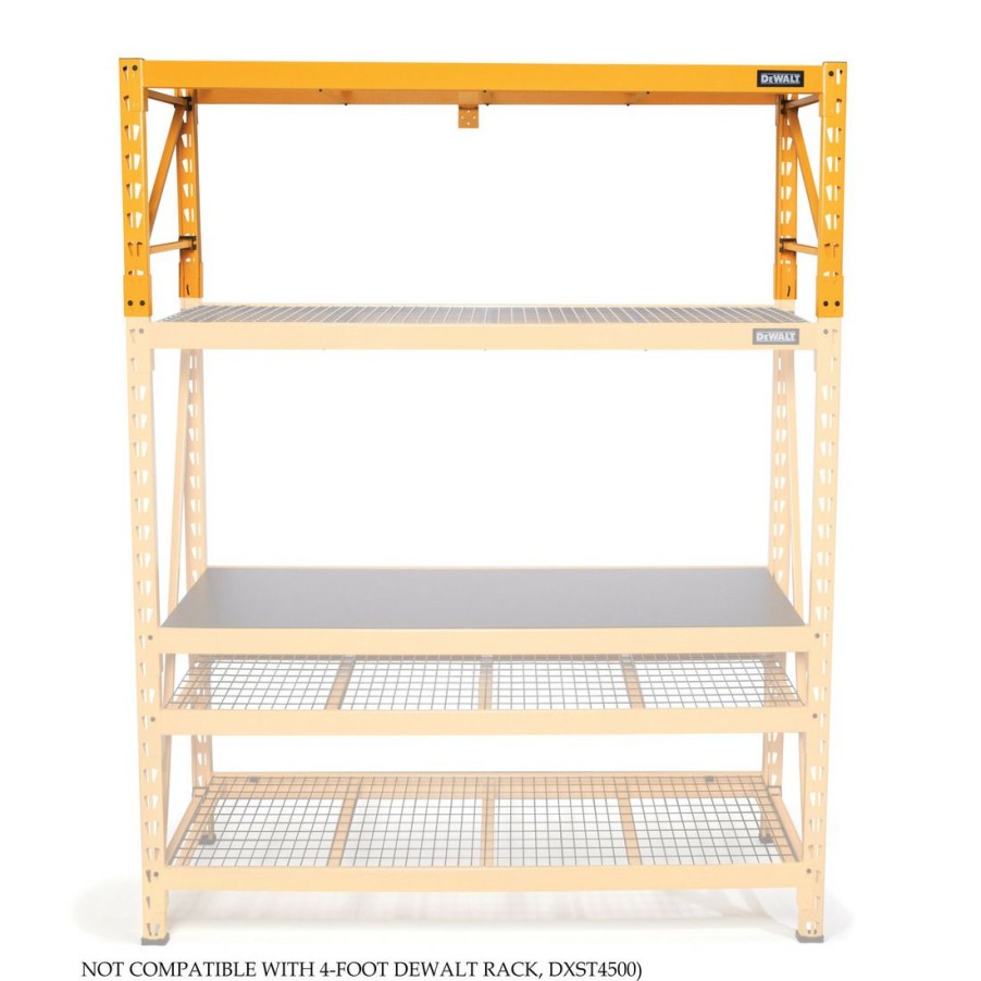 Hardware * | Dewalt Single Shelf Industrial Storage Rack Extension Kit For Dxst10000, 41545