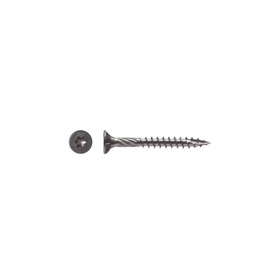 Hardware * | Big Timber 316 Stainless T-20 Flat Head Wood Screw, 185-Count Bucket, 1Stx8112, 8 X 1-1/2 In