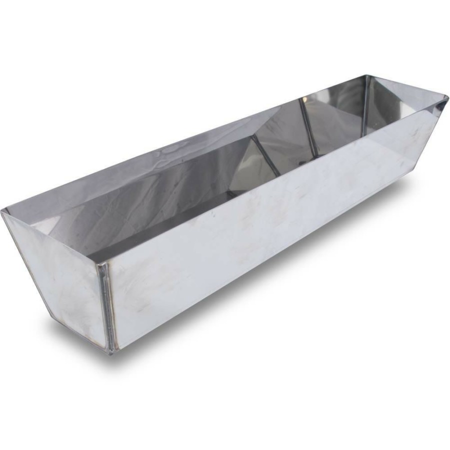 Plumbing * | Marshalltown 14 In Stainless Heli-Arc Mud Pan, 6396