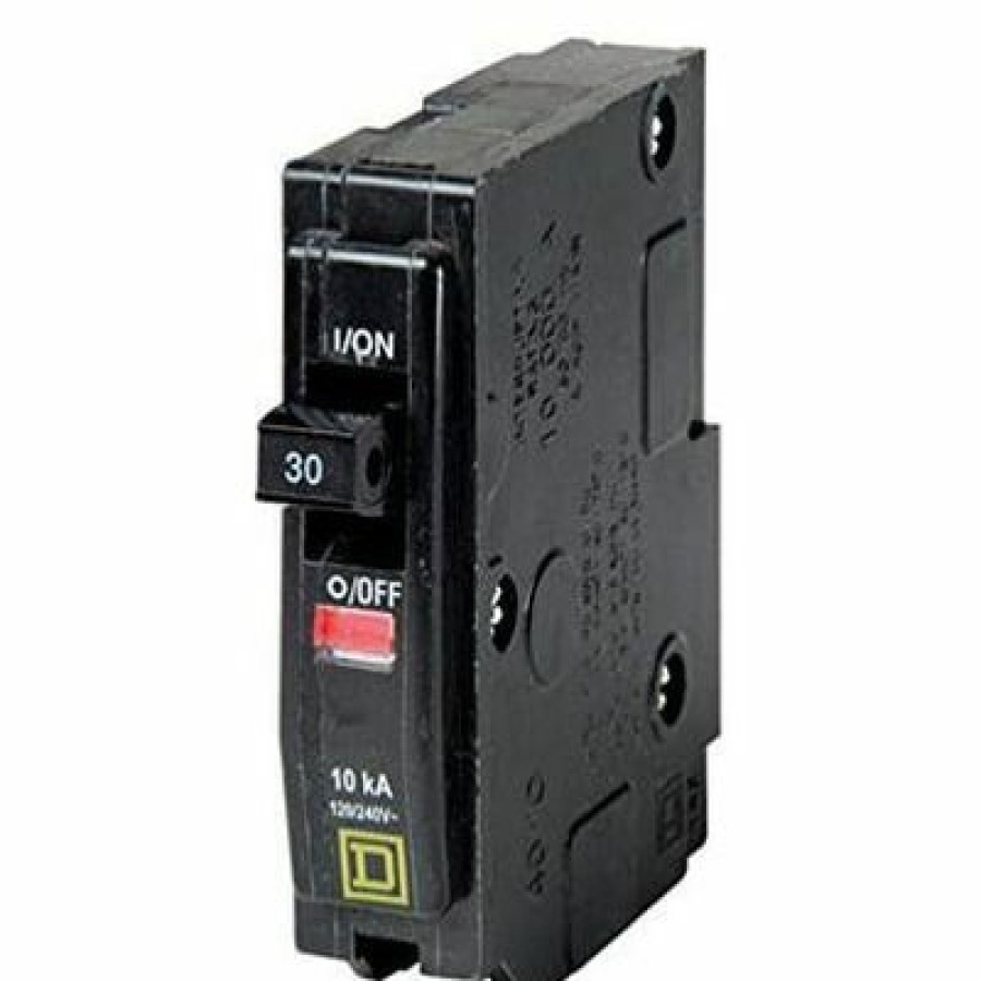 Paints & Stains * | Square D Circuit Breaker Qo Single-Pole, 30A, 120 / 240 V, 10 Ka, Qo130Cp