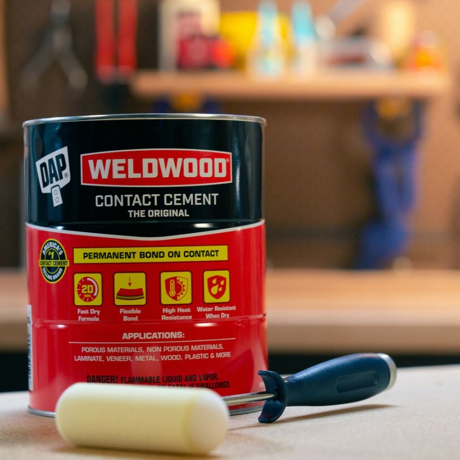 Tape & Adhesive * | Dap Weldwood Original Contact Cement, 7079800271, 16 Oz