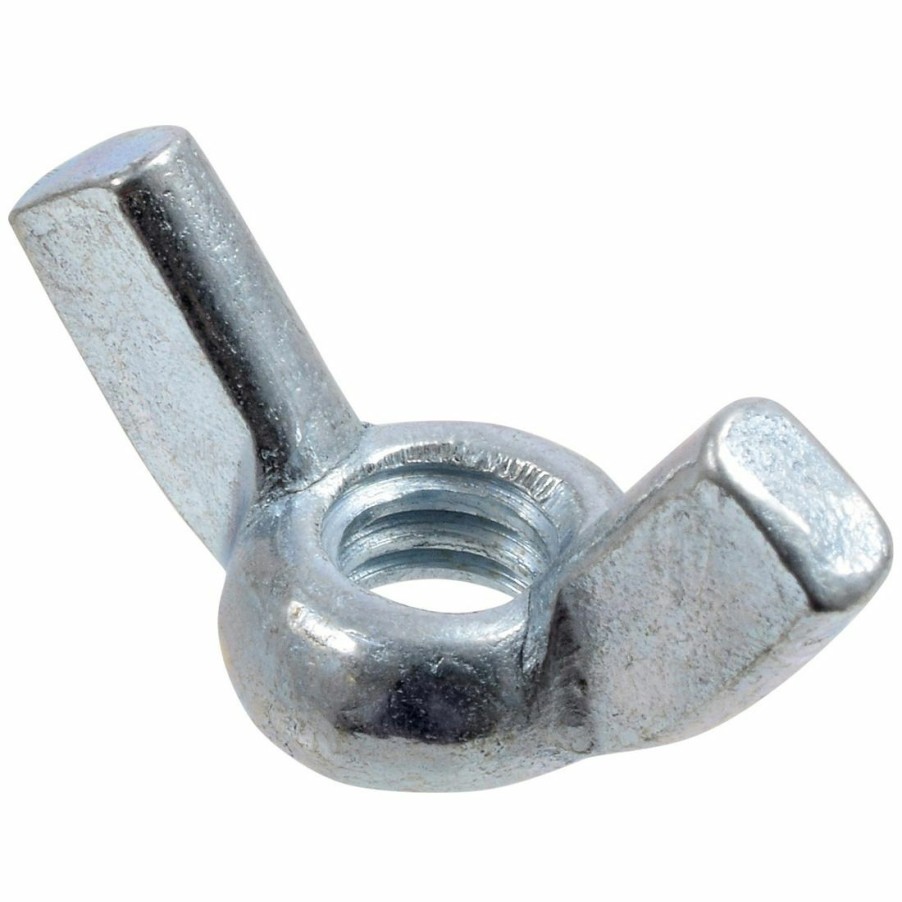 Hardware * | Hillman 1/4 In D Fas-Pak Zinc-Plated Wing Nuts, 6359