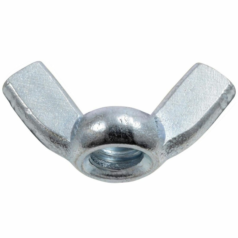 Hardware * | Hillman 1/4 In D Fas-Pak Zinc-Plated Wing Nuts, 6359