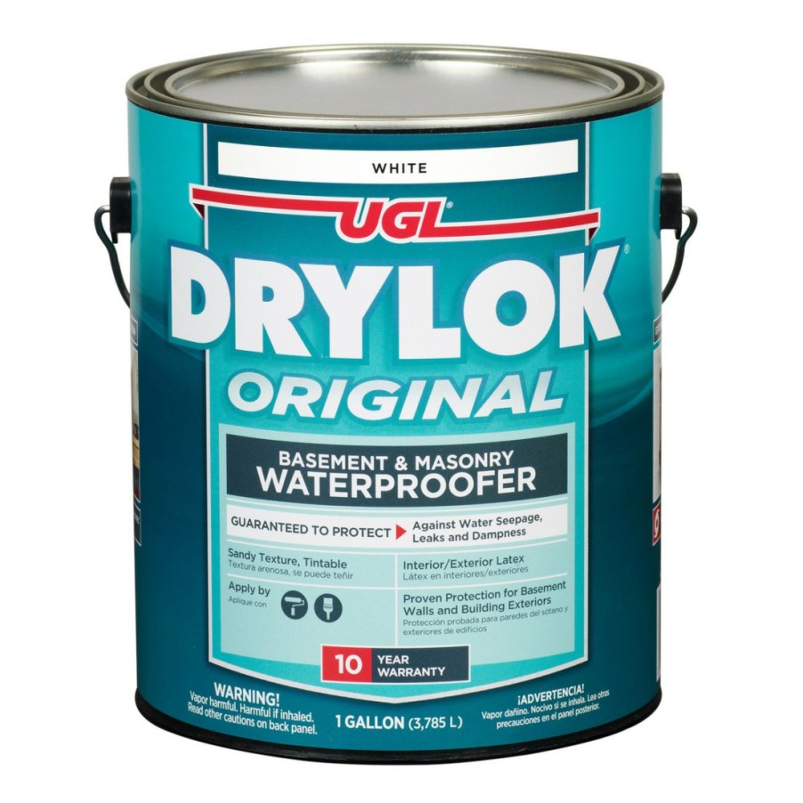 Paints & Stains * | Drylok Original Basement & Masonry Waterproofer, 27513, White, 1 Gallon