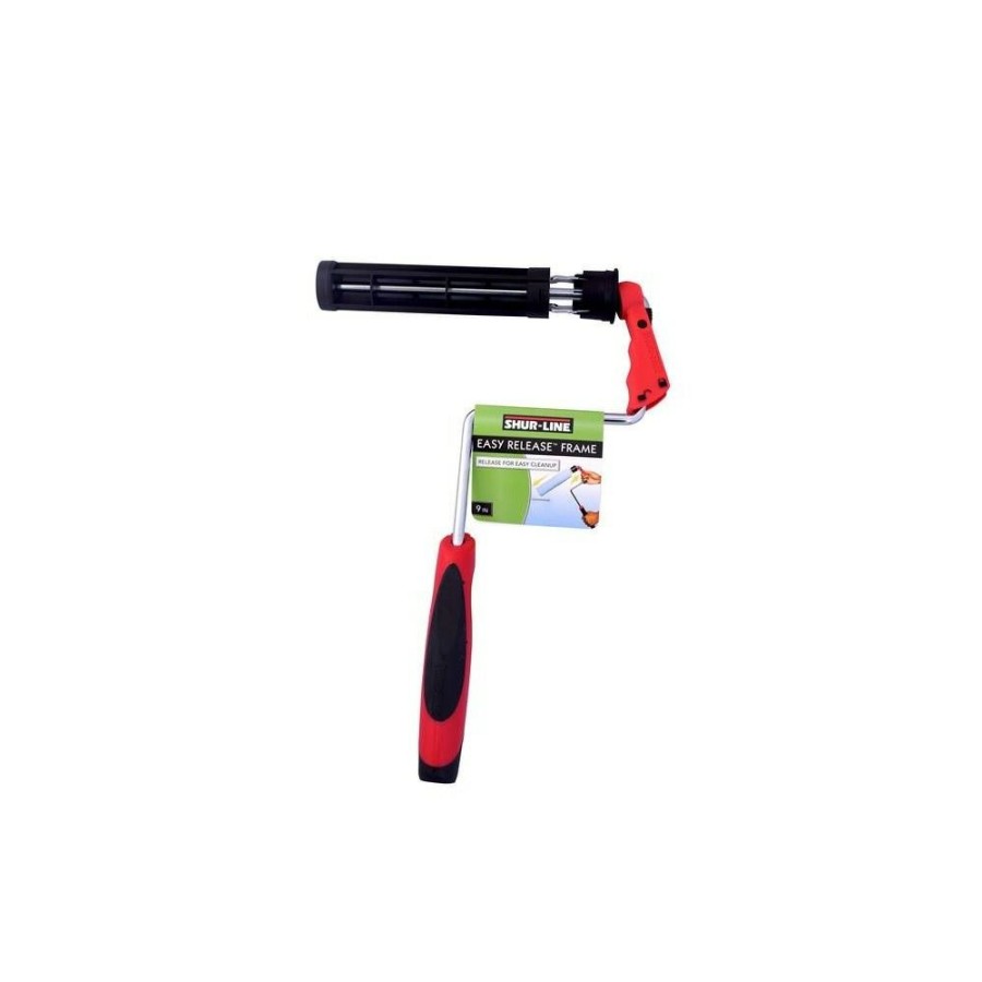 Paints & Stains * | Shur-Line 9 In Easy Release Roller Frame With Comfort Grip Handle, 8609L