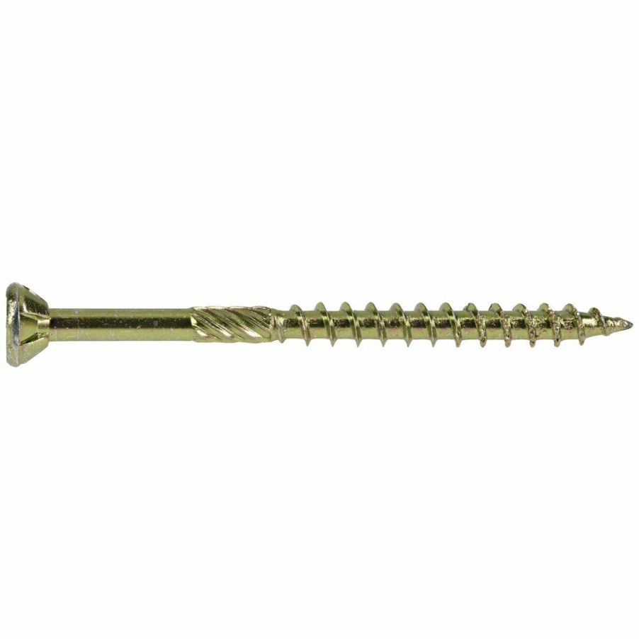 Hardware * | Power Pro Premium Interior Wood Screws, Star Drive, 50-Pack, 42472, #9 X 2-1/2 In