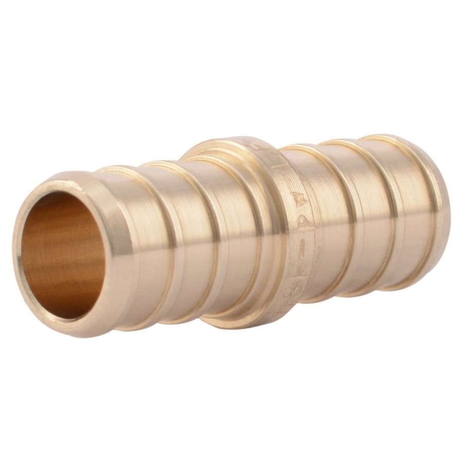 Plumbing * | Sharkbite Pex Coupling 10-Pack, 1/2 In, Uc008Lfa10