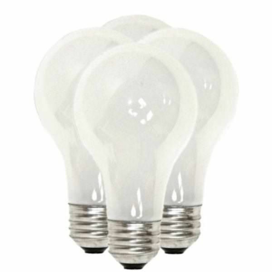 Paints & Stains * | Philips Soft White Ecovantage Light Bulb, 120V, A19 , 29 W, 4-Pack, 426007