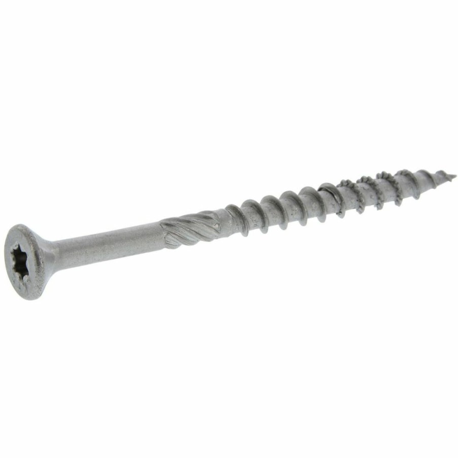 Hardware * | Power Pro 305 Stainless Steel Star Drive Wood Screws, 42499, #10 X 3 In