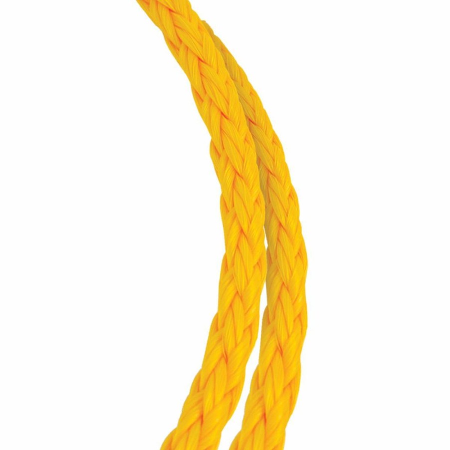 Hardware * | Koch Industries Polypropylene Hollow-Braid Yellow, #5 5/32 X 45 Ft, 5060511