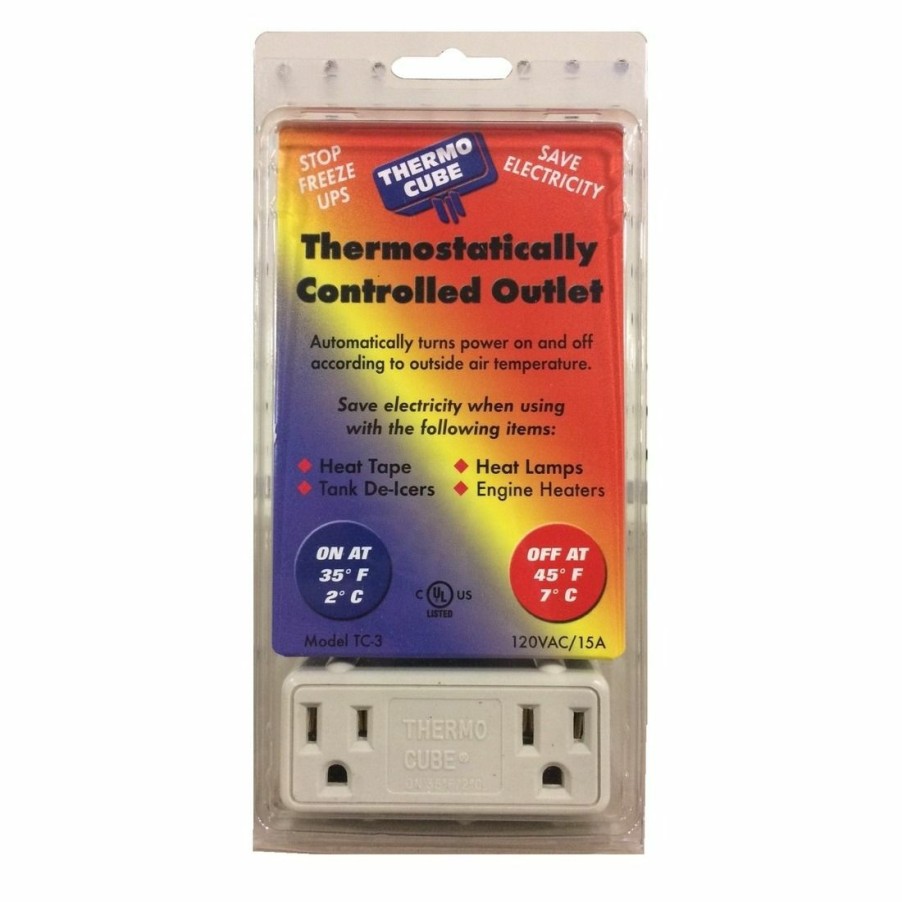 Paints & Stains * | Farm Innovators Thermostatically Controlled Outlet, Tc-3