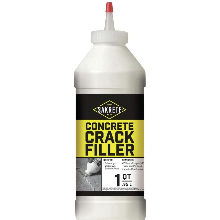 Plumbing * | Sakrete Concrete Crack Filler, Gray, 60205006, 1 Quart