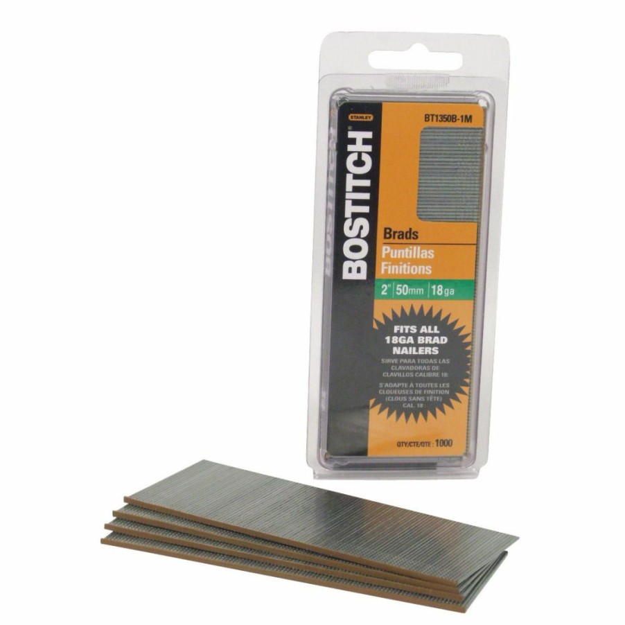 Hardware * | Bostitch Brad Nails, 18-Gauge, 2 In, Bt1350B-1M