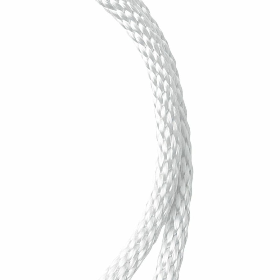 Hardware * | Koch Industries Nylon Solid Braided White Rope, 1/2 In Diameter, 5221645, Bulk Price Per Foot