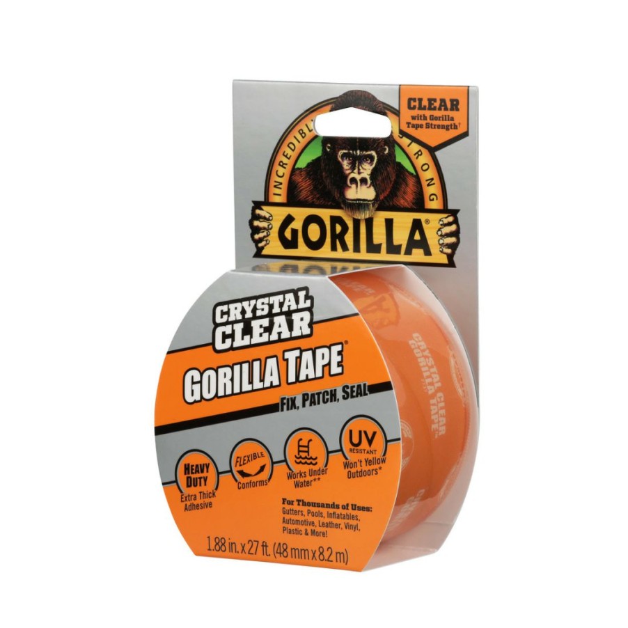 Tape & Adhesive * | Gorilla Repair Tape, 6027002, Clear, 9 Yd