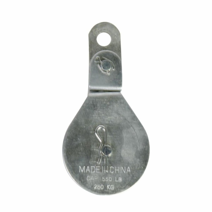 Hardware * | Koch Industries Swivel Eye Pulley Block, Zinc Plated, 1.1/2 In, 3191593