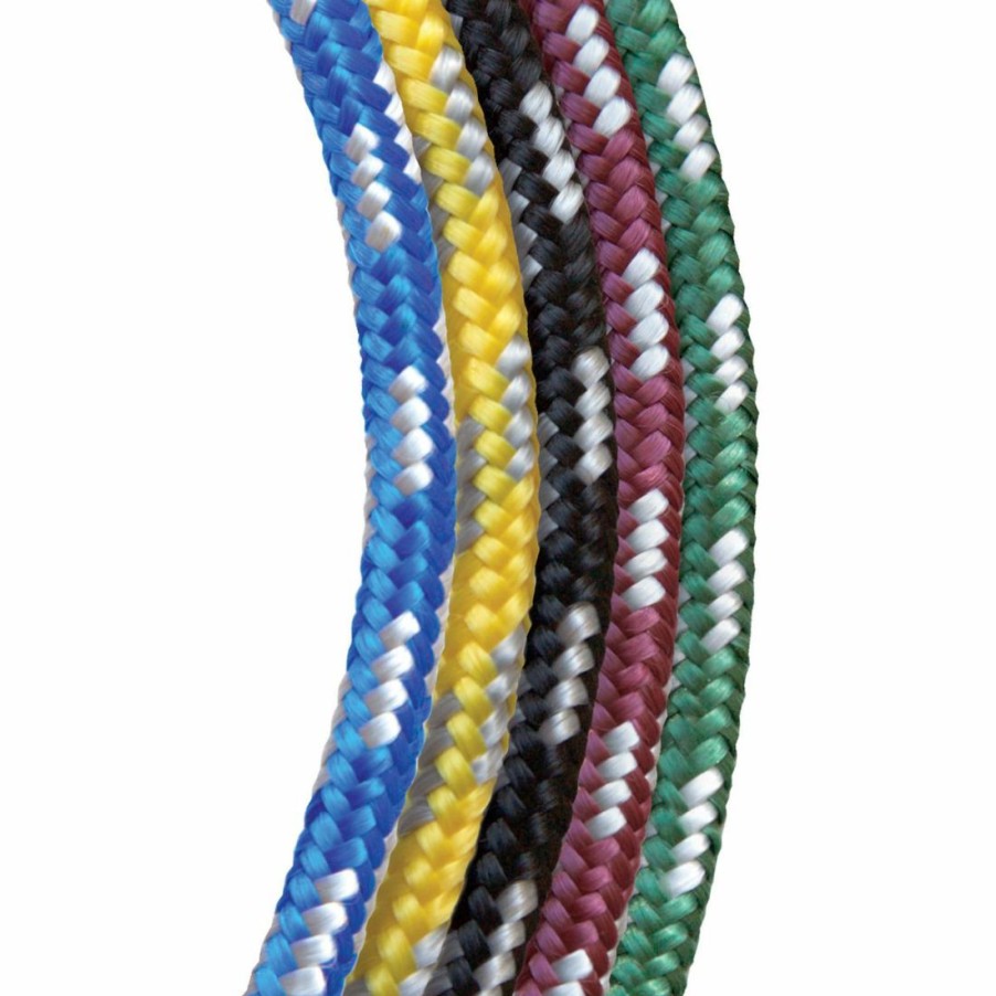 Hardware * | Koch Industries Polypropylene Diamond Braid Rope, #6 3/16 X 100 Ft, Assorted Colors, 5170625