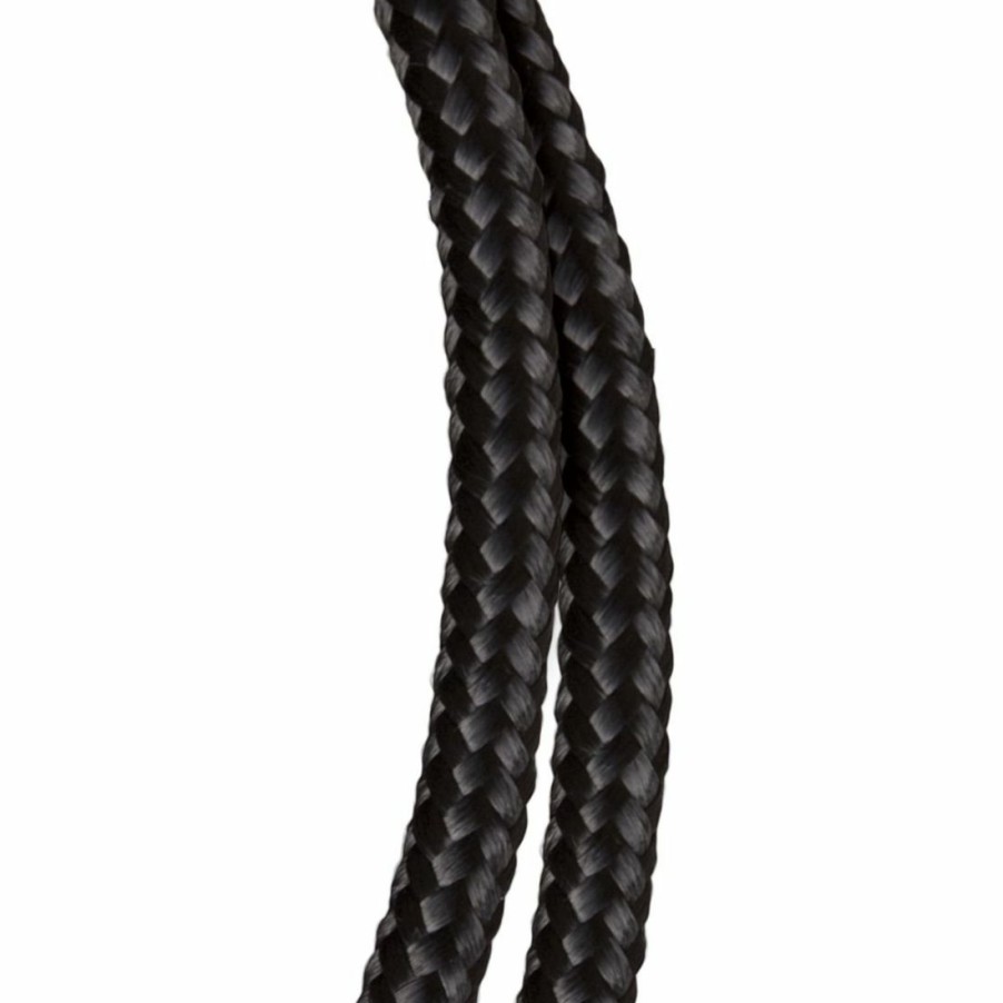 Hardware * | Koch Industries Polypropylene Diamond Braid Rope Black, 3/8 X 100 Ft, 5171235