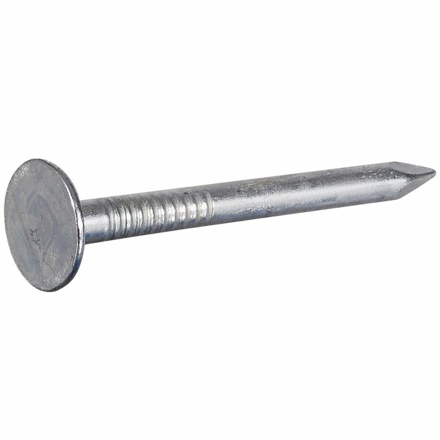 Hardware * | Fas-N-Tite 11 Gauge 1 Lb Box Electro-Galvanized Roofing Nails, 461463, 2 In