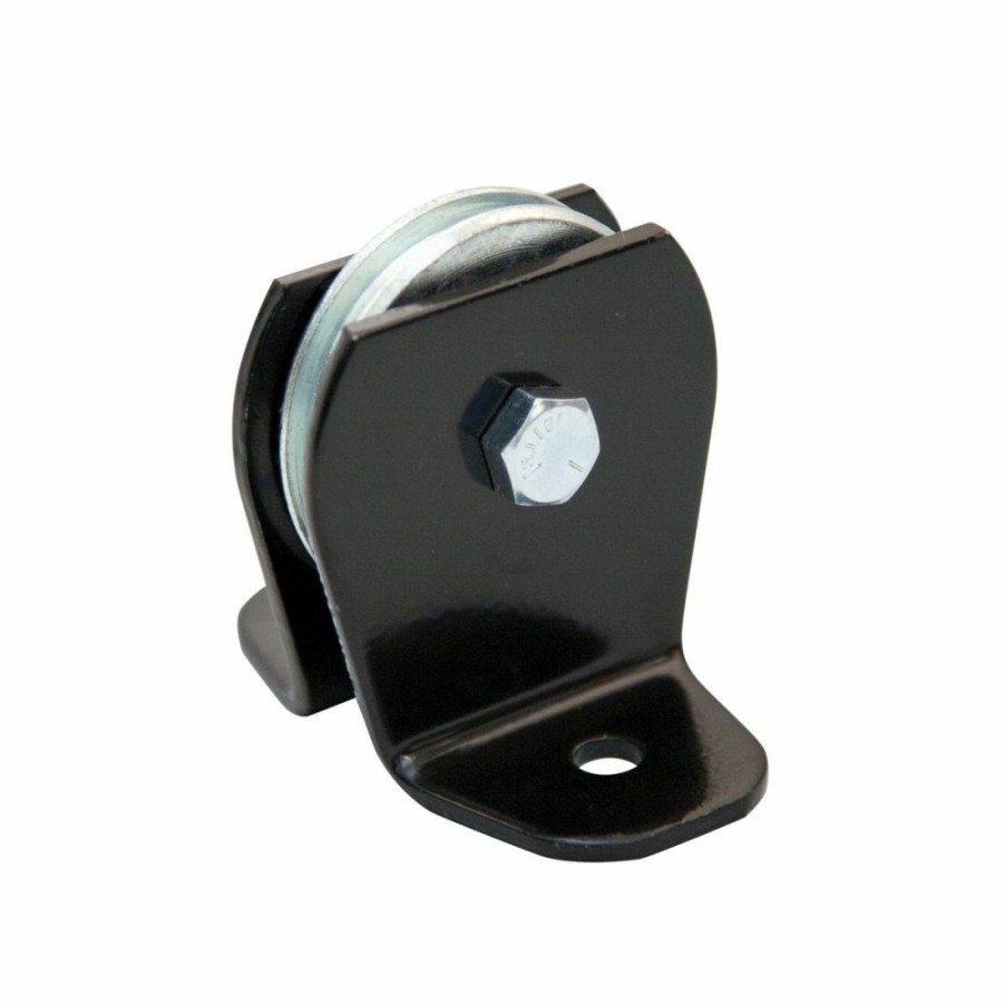 Hardware * | Koch Industries Heavy Fixed Flange Block Black Pulley, 2 In, 3302093