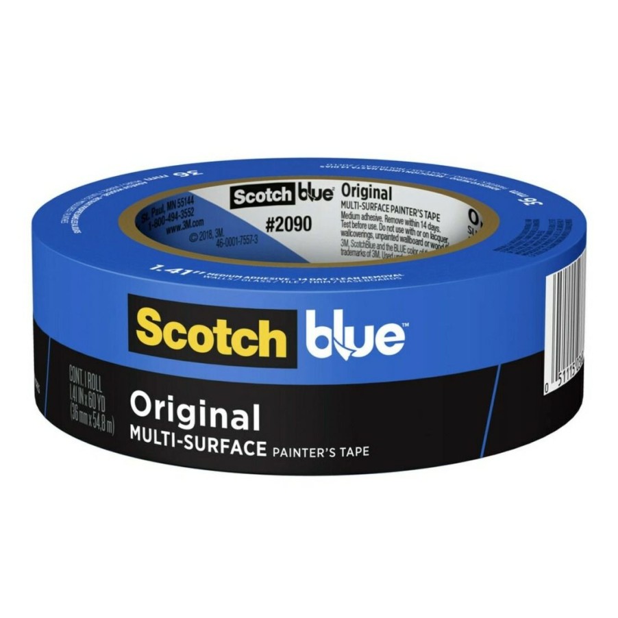 Tape & Adhesive * | Scotchblue Original Painter'S Tape, 1.41 In X 60 Yd, 2090-36A