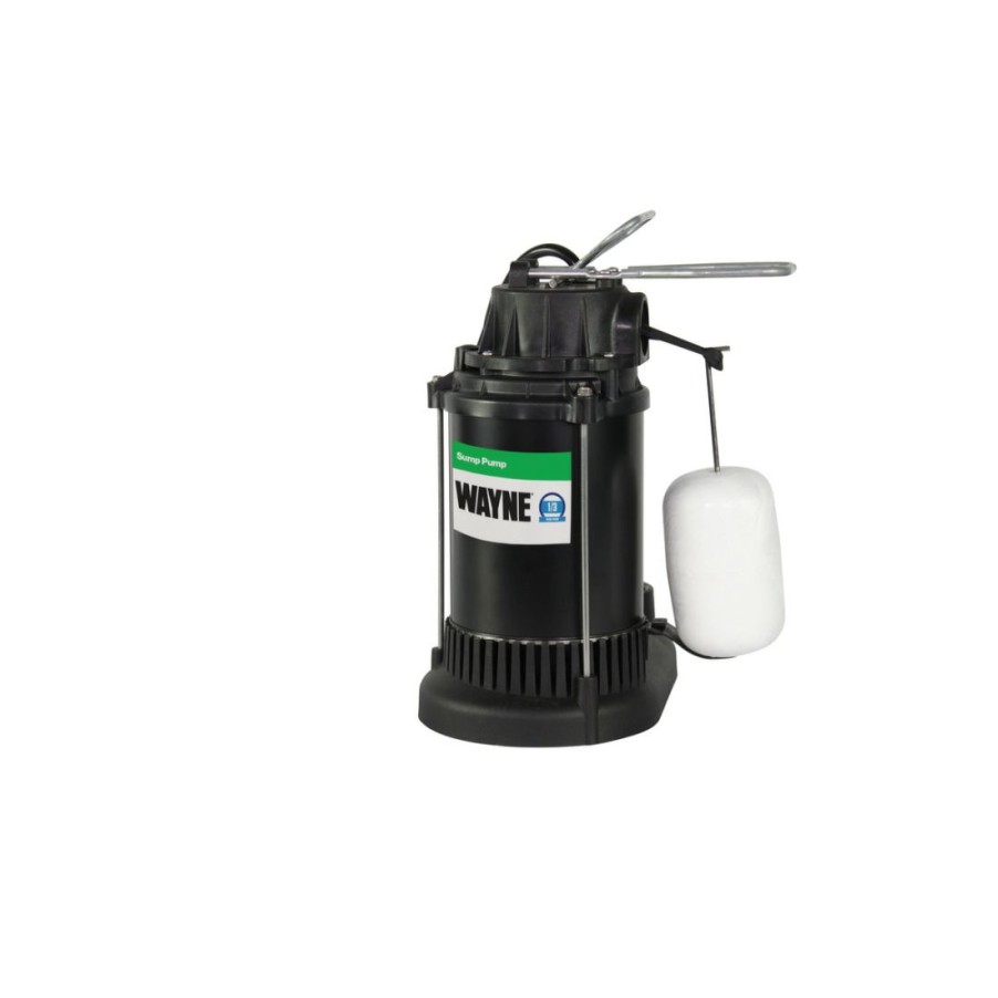 Plumbing * | Wayne Epoxy Coated Housing, Thermoplastic Pump Base, 1/3 Hp Sump Pump, Spf33