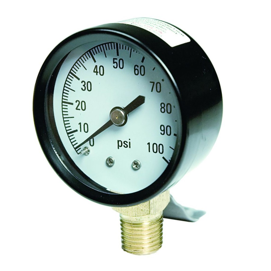 Plumbing * | Parts2O Pressure Gauge, Tc2104-P2